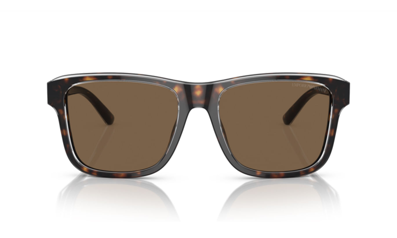 【ミラノ購入】EMPORIO ARMANI ラムレザー2010 アーカイブ E.ARMANI 4208 SOLAR POLARIZADO 605187 56